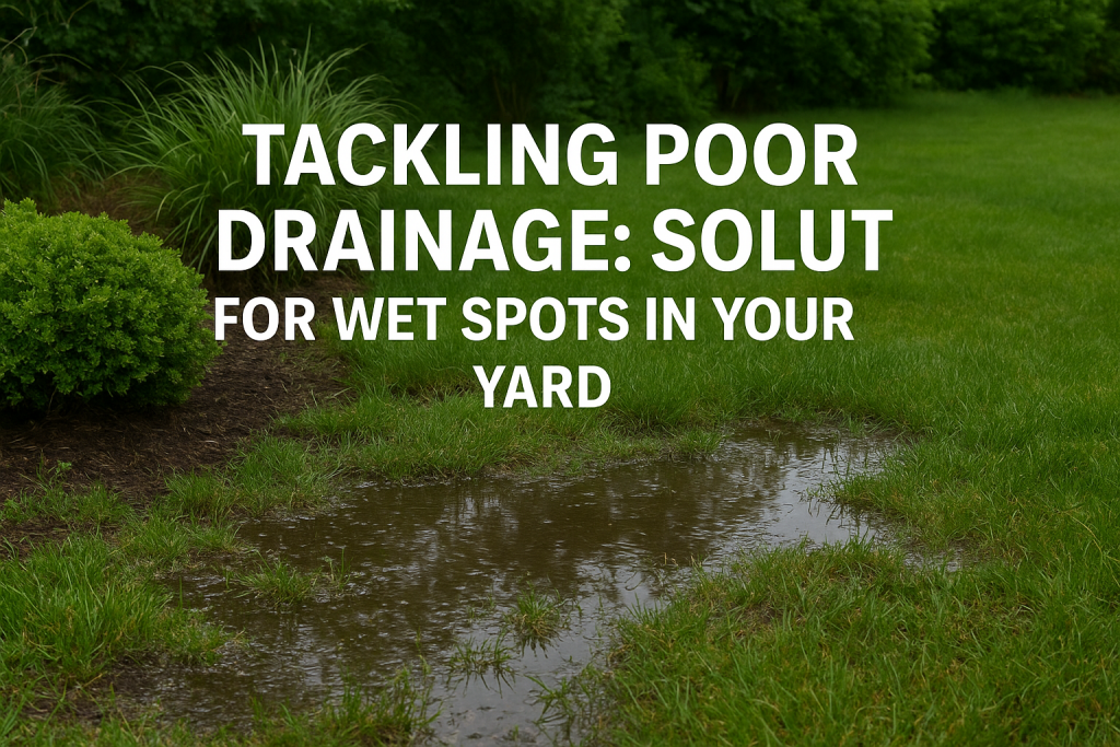 Tackling Poor Drainage: Solutions for Wet Spots in Your Yard 3 GroundLogic – Ground logic outdoor system wet spot sprinkler repair
